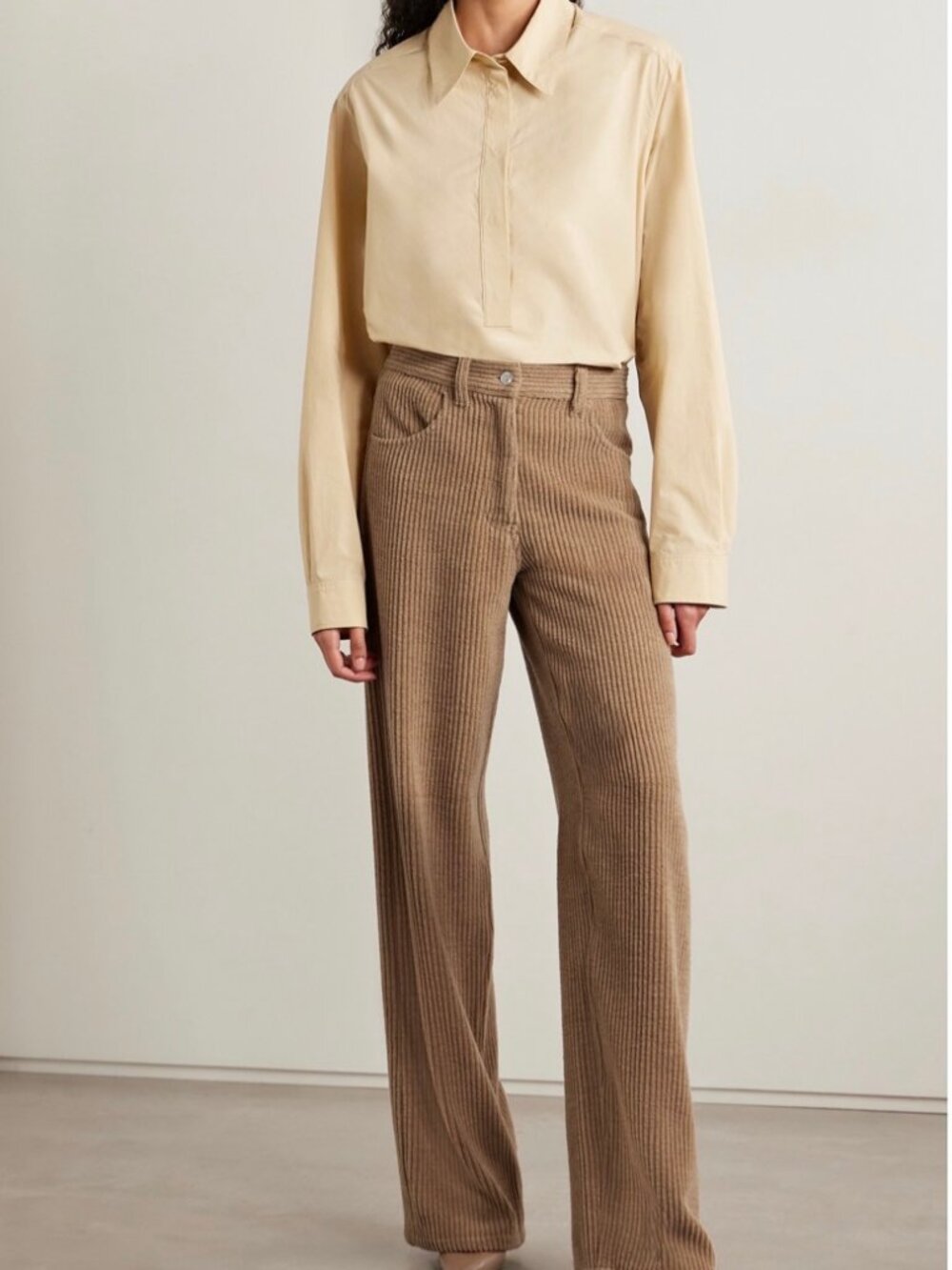 The Row Clair Pant - Anise Corduroy - Size 26 - NWT